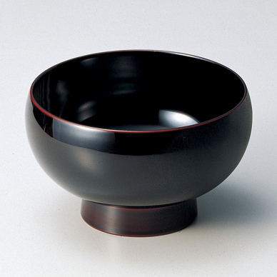 お好み椀 まり型 古代朱/溜内黒 漆塗り 11-05306/05309【製造 お好み椀 まり型 古代朱/溜内黒 漆塗り 11-05306/05309【製造