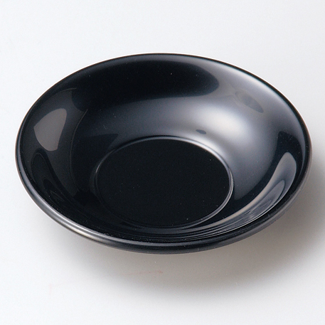 茶托 3.0 黒 5枚セット 木製 漆塗り 漆器の井助