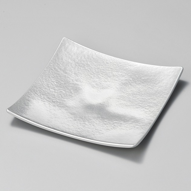 スクウェアプレート 銀雲