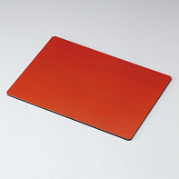 両面ランチョンマット 14.0 布貼り 根来・曙 木製 折敷