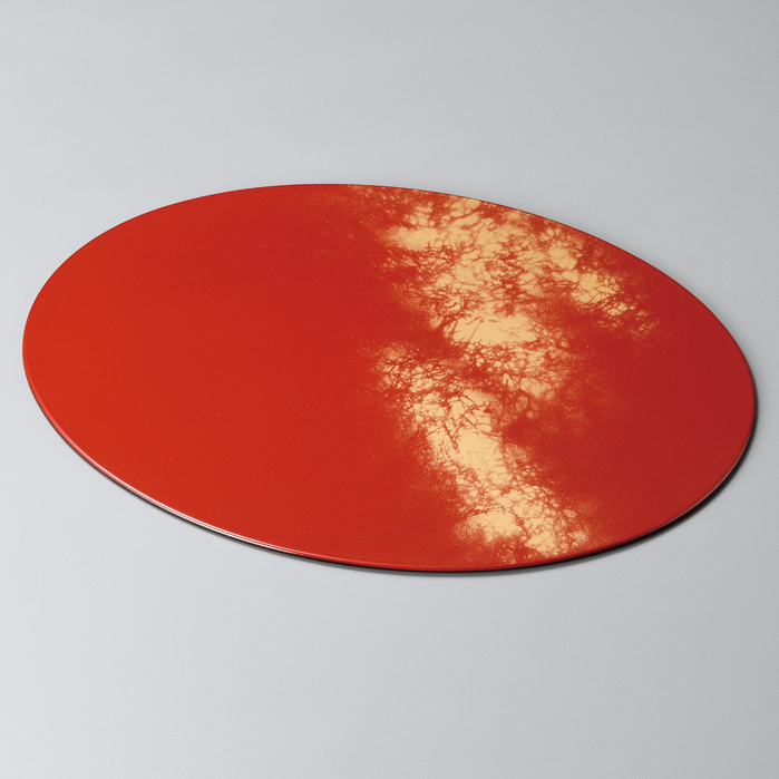 両面ランチョンマット オーバル 折敷