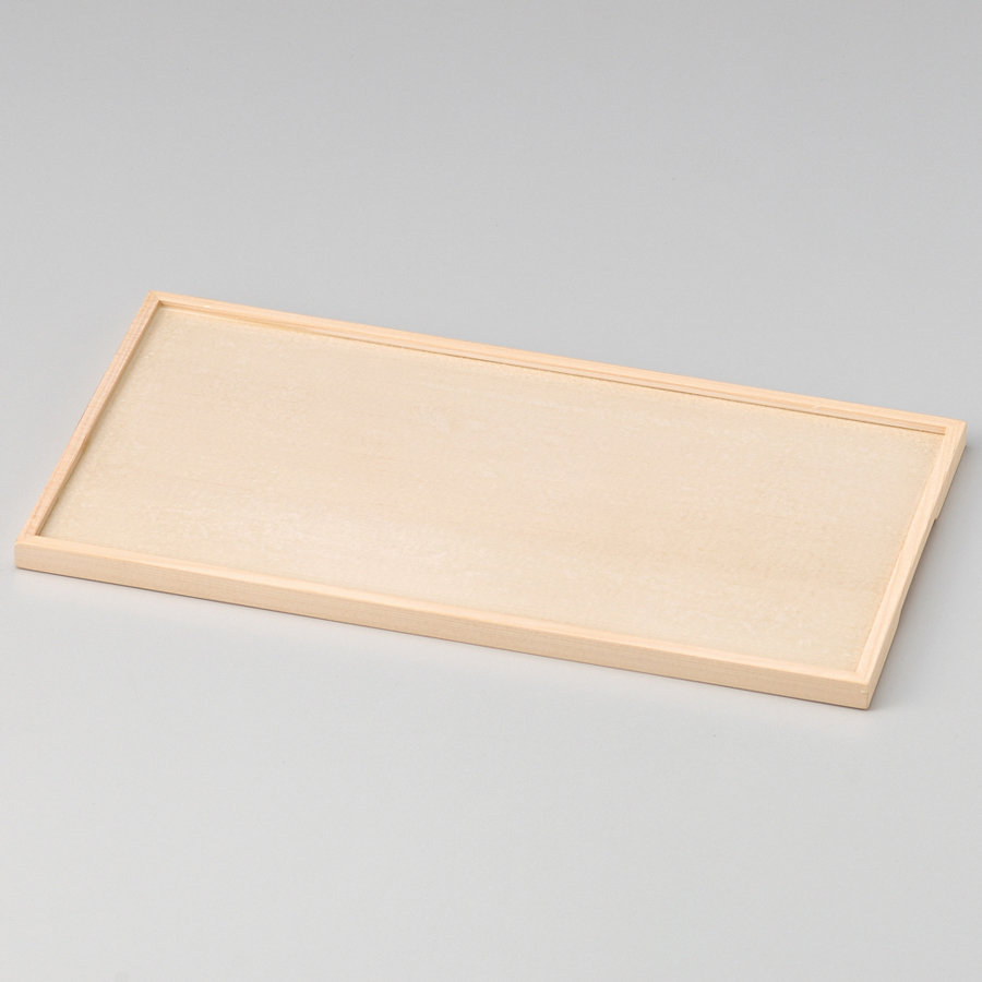 四季膳 小 シロ 木製 ランチョンマット・折敷