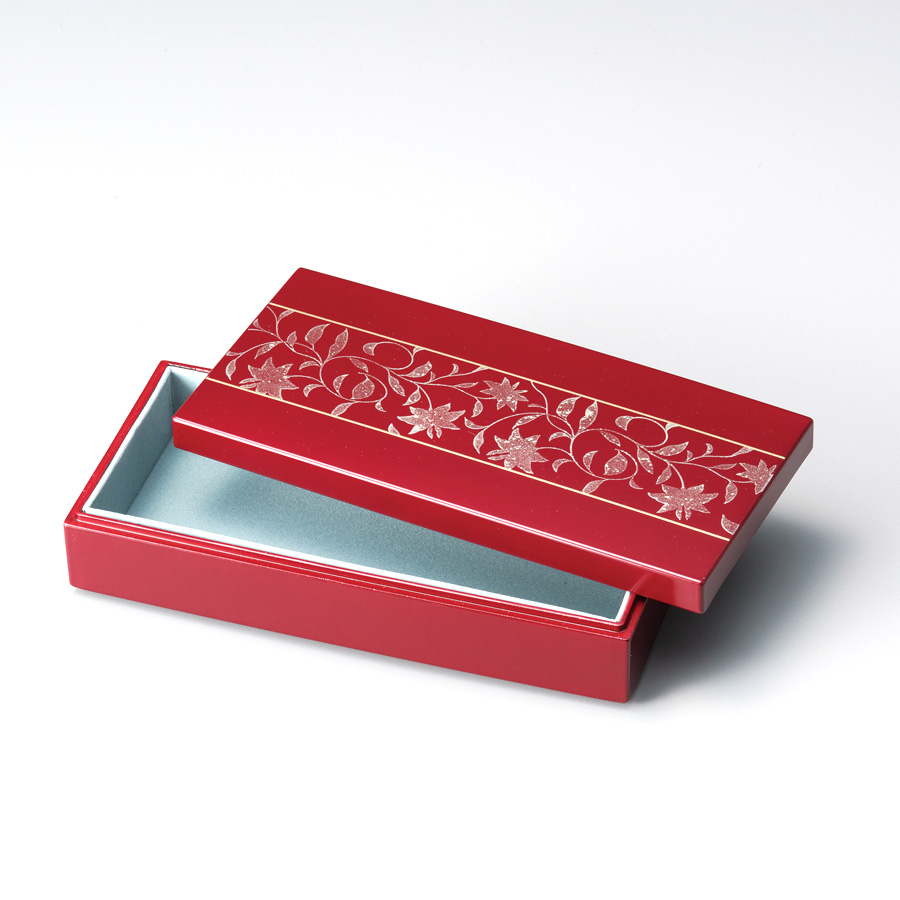 アールデコ 宝石箱 紅溜