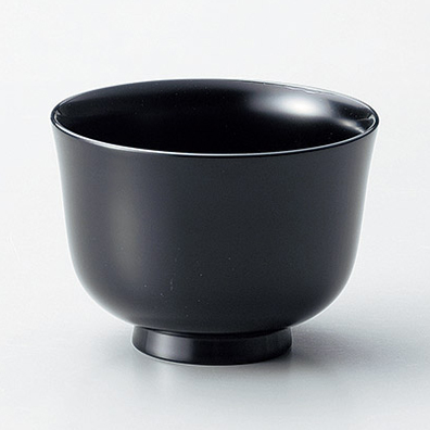 汁椀 春秋型 朱/黒 漆塗り 漆器の井助