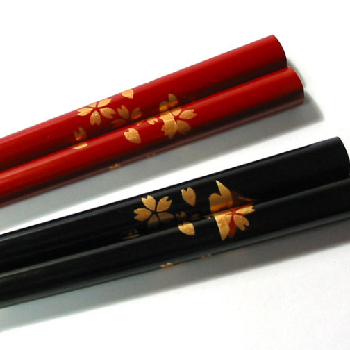 【超お買い得！】 箸 カトラリー【在庫限り 漆塗り 木製 【メール便可】 富士桜 箸・カトラリー