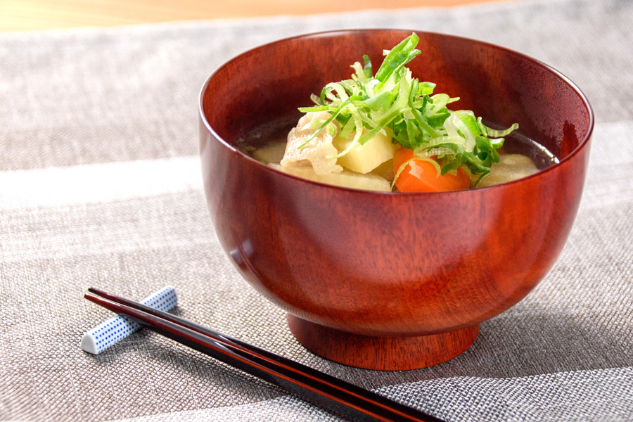 京椀 桜 大 木製 漆塗り 大椀・麺鉢・丼鉢 京都 漆器の井助 木製漆塗りのお椀