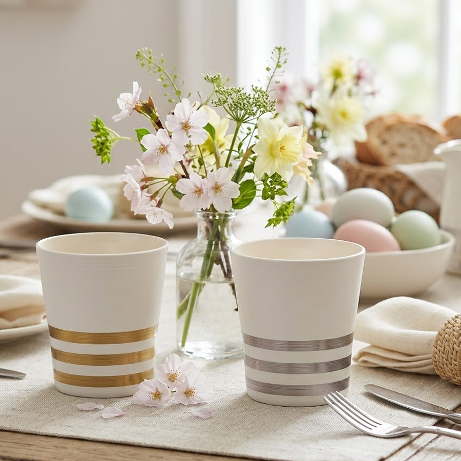 フリーカップハケ目