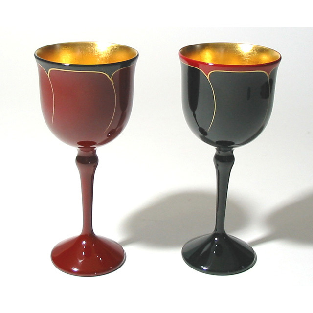 漆器のワインカップ