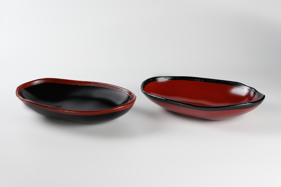 漆器 黒と赤の鉢 漆器 黒と赤の鉢 漆器 黒と赤の鉢 うつわ通販｜NA-