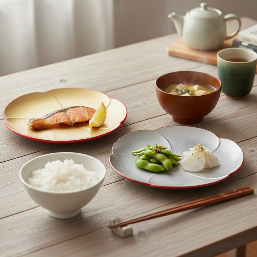 秀峰　飾り　大皿　梅　インテリア　おすすめ　お買得　人気商品　現品限り‼︎ 有田焼 秀峰作 金彩 梅 大皿46.3cm 飾り皿 - メルカリ