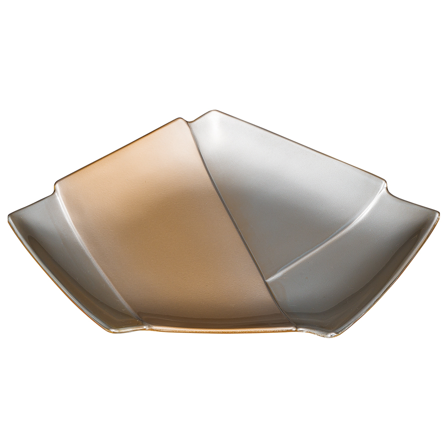 結び皿 金銀 FC30-10 漆器の井助 結び皿 金銀 FC30-10 漆器の井助