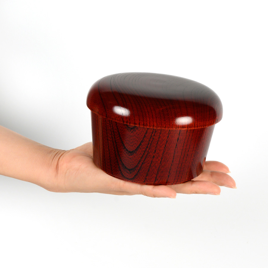 入子三段小重 響樹 木製 漆塗り 漆器の井助