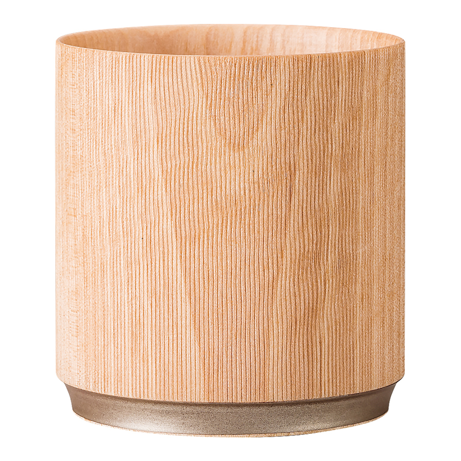 ロックカップ 樹輪 ナチュラル 木製