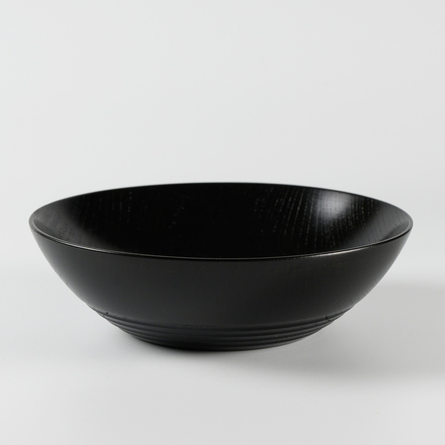 四つ組椀 黒スリ 木製 漆塗り 漆器の井助