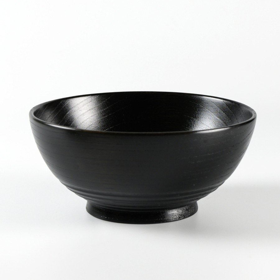 四つ組椀 黒スリ 木製 漆塗り 漆器の井助