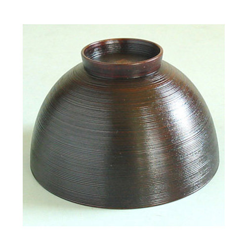 富貴漆椀 4寸 木製 漆塗り 大椀・麺鉢・丼鉢