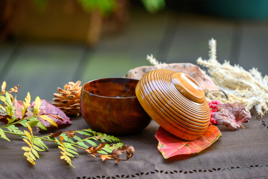どんぐり椀セット　子供向けの食器セット
