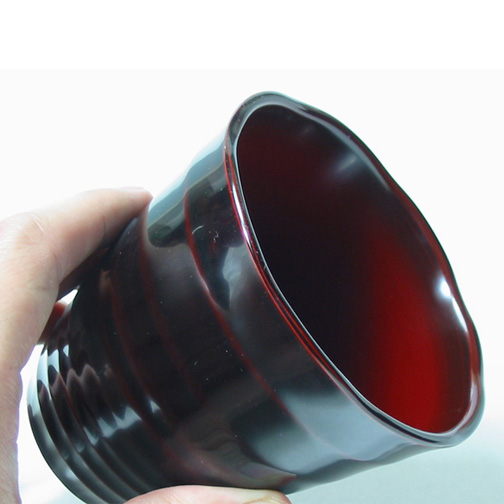 ペアフリーカップ 美月 漆塗り